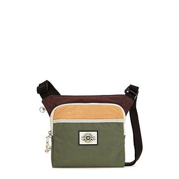 Kipling Almiro Crossbody Taske Olivengrøn | DK 1055OK